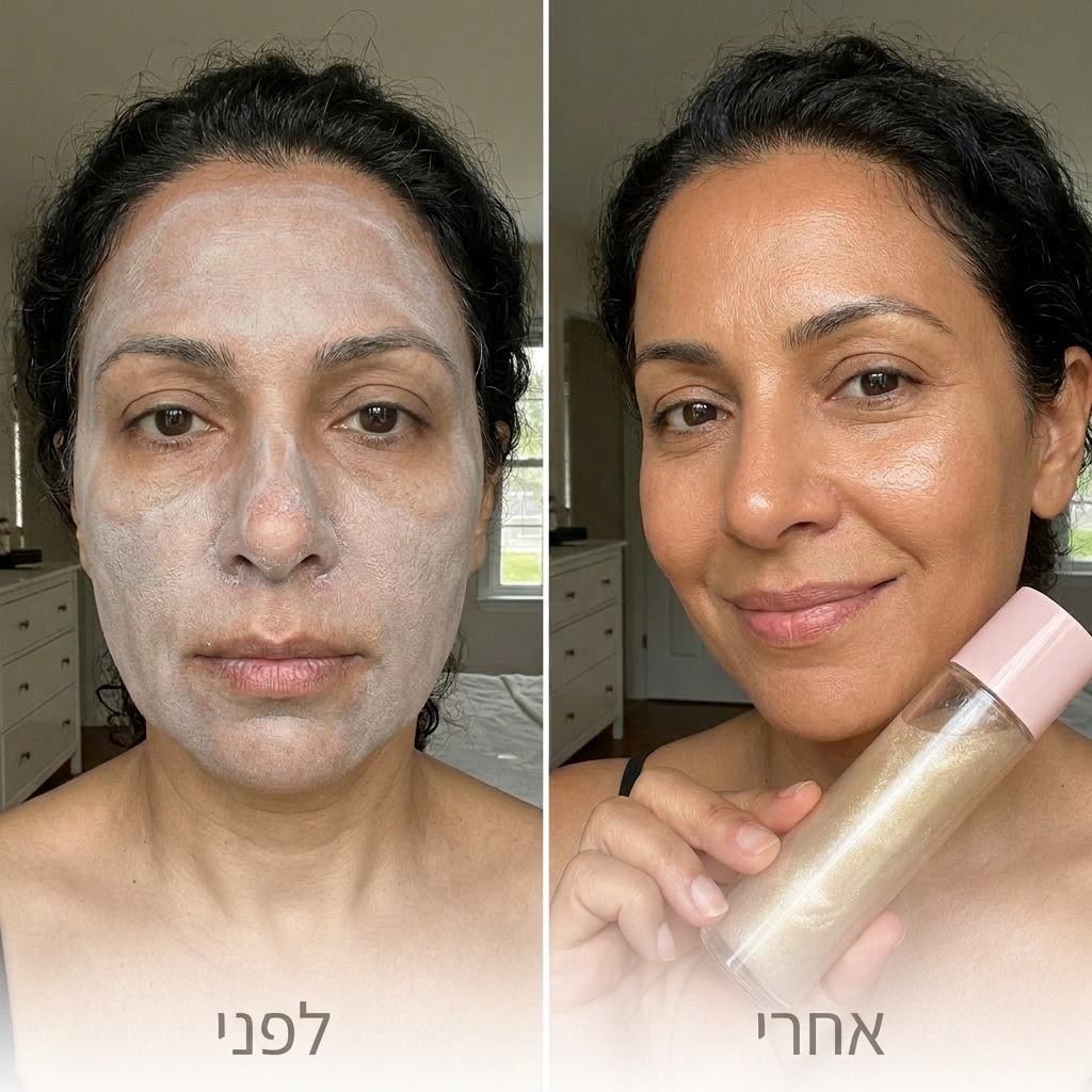 SPF 50 ללא White Cast